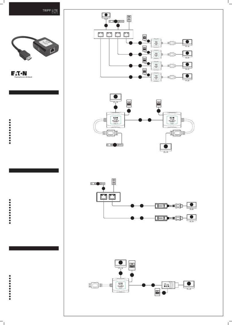Eaton TRIPP LITE Series installation instructions Eaton TRIPP LITE Series installation instructions