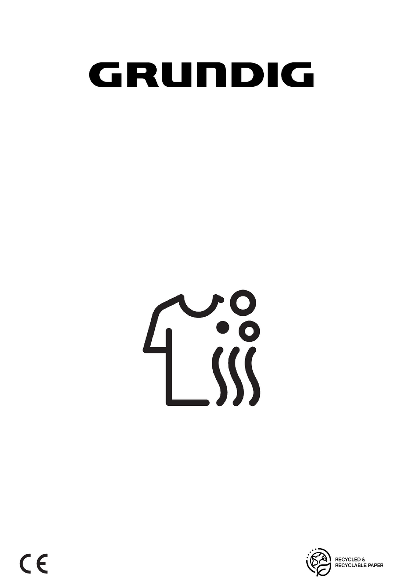 Grundig GDP810642MW User manual