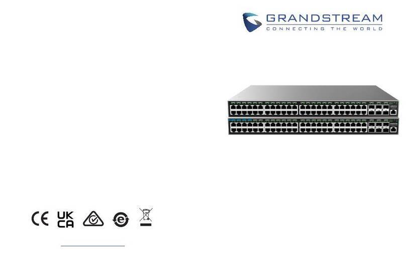 Grandstream Networks GWN7816 User manual Grandstream Networks GWN7816 User manual