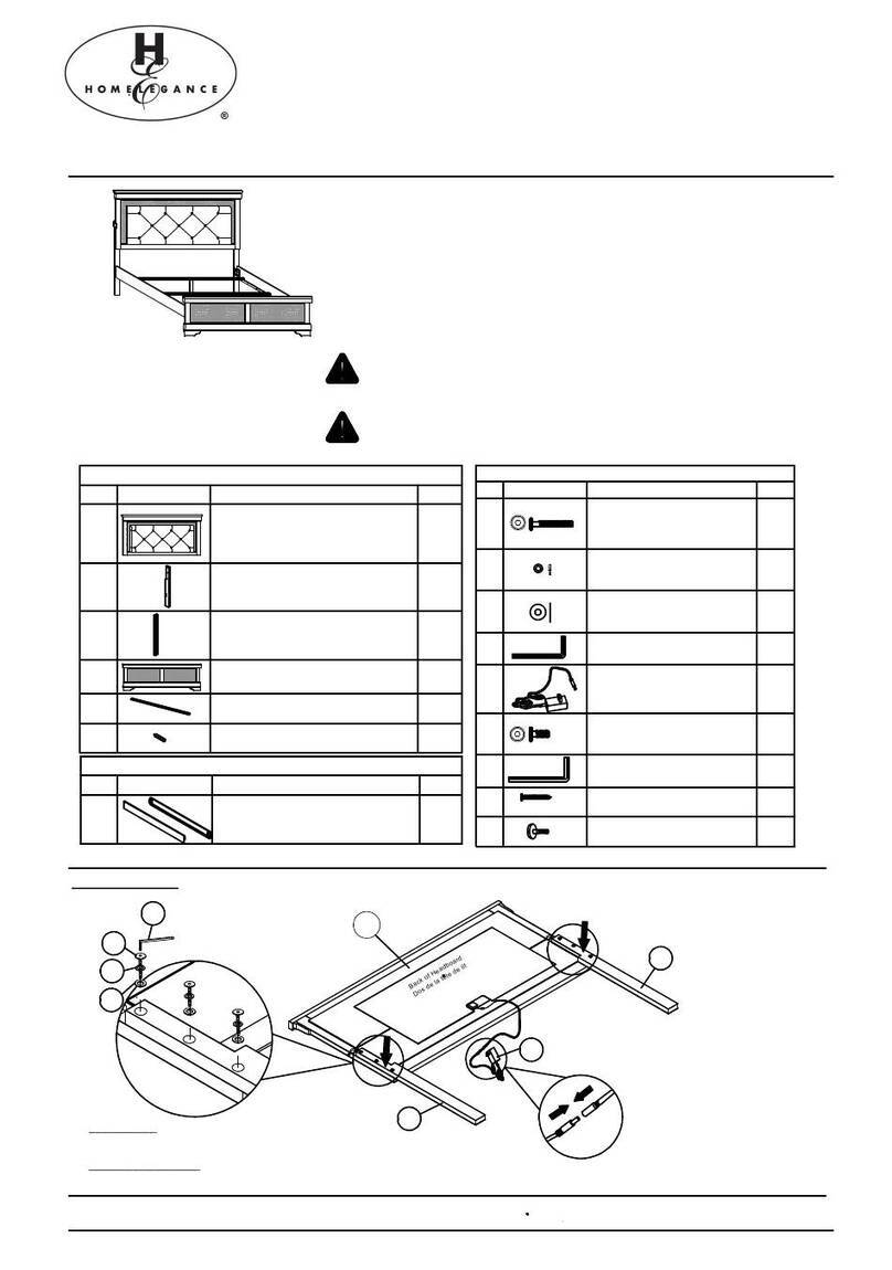 Homelegance Lana 1556WF-1/-3 User manual Homelegance Lana 1556WF-1/-3 User manual