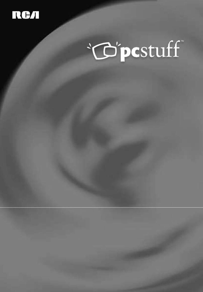 RCA pcstuff PC7630 quick start guide