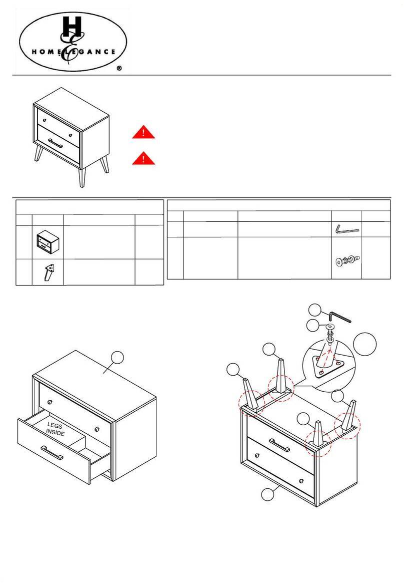 Homelegance Marrin 1444-4 Assembly instruction Homelegance Marrin 1444-4 Assembly instruction