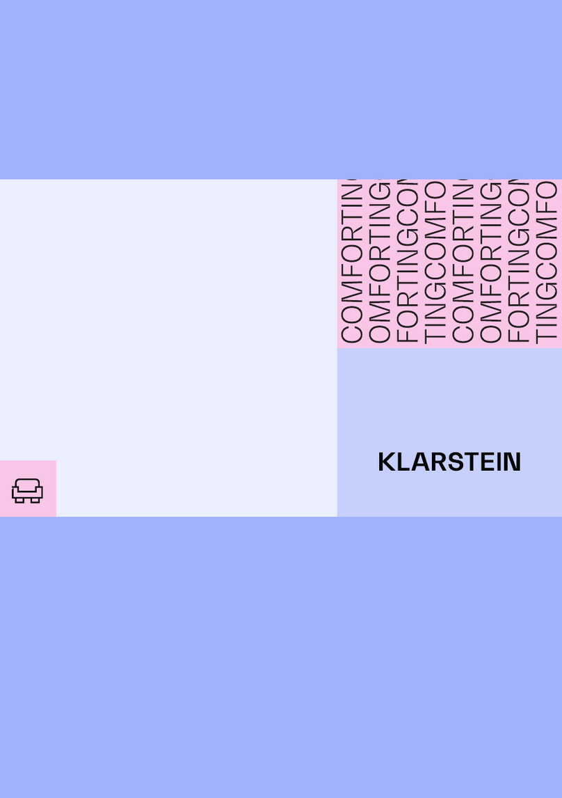 Klarstein LAUSANNE manual