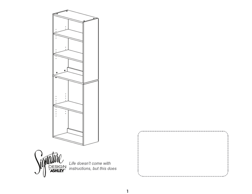 Signature Design by Ashley H275-17 Assembly instructions