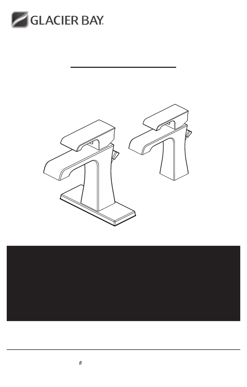 Glacier bay 67569W-6001 Assembly instructions