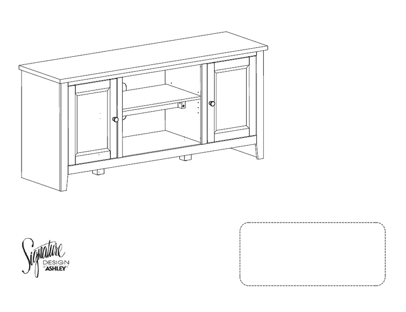 Signature Design by Ashley W283-68 User manual Signature Design by Ashley W283-68 User manual
