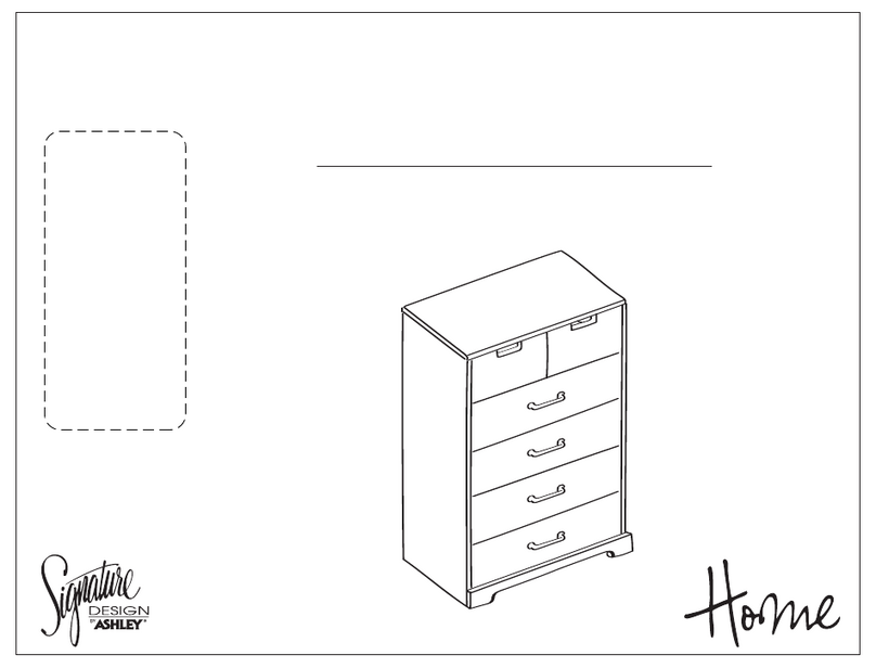 Signature Design by Ashley 10037884 manual Signature Design by Ashley 10037884 manual