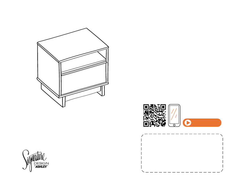 Signature Design by Ashley 10502403 User manual