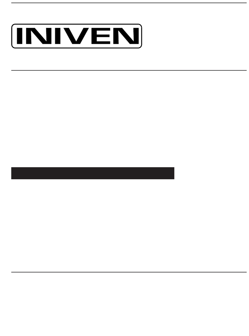 Iniven PDR-2000 instruction manual