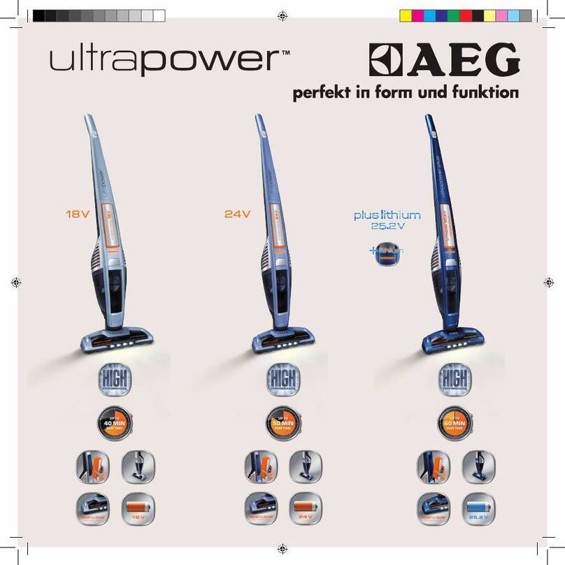 AEG ultrapower User manual