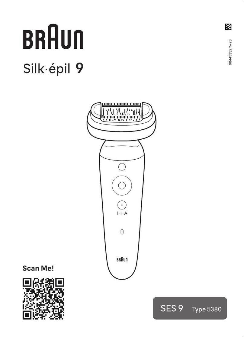 Braun Silk-Epil 9 User manual