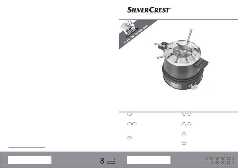 Silvercrest SFE 1500 D3 operating instructions