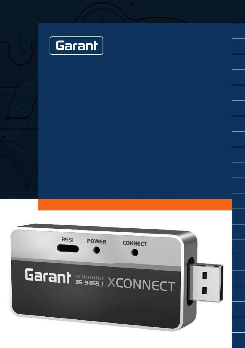GARANT XCONNECT Instructions for use