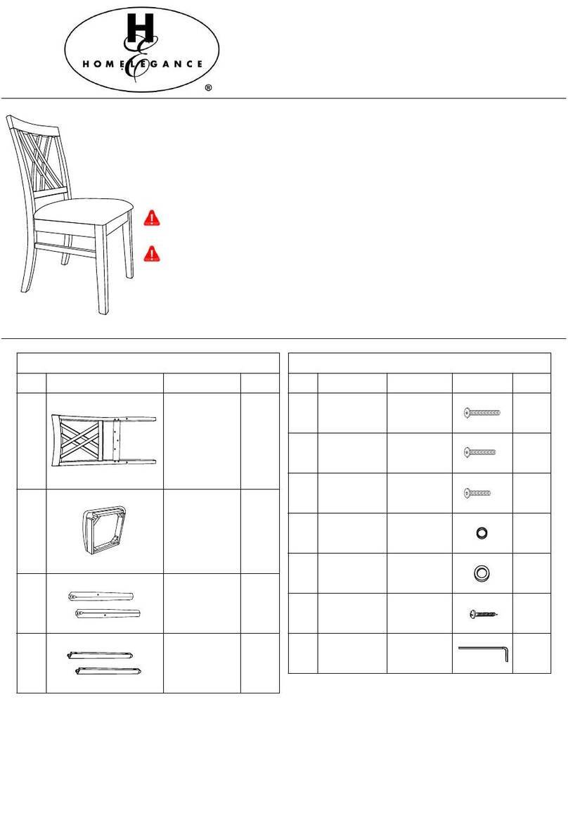 Homelegance Brunson 5865S User manual