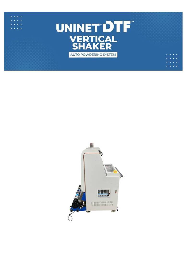Uninet DTF SLIMSHAKER user manual