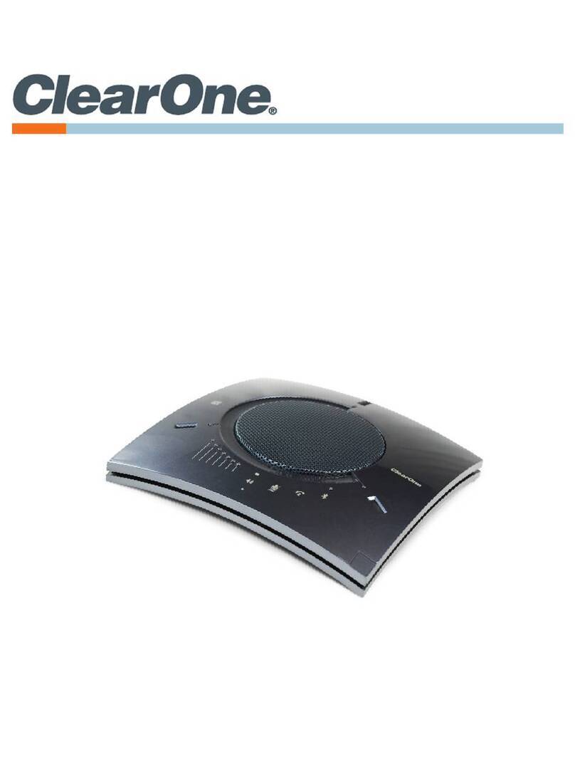 Clear One CHAT 150 BT User manual