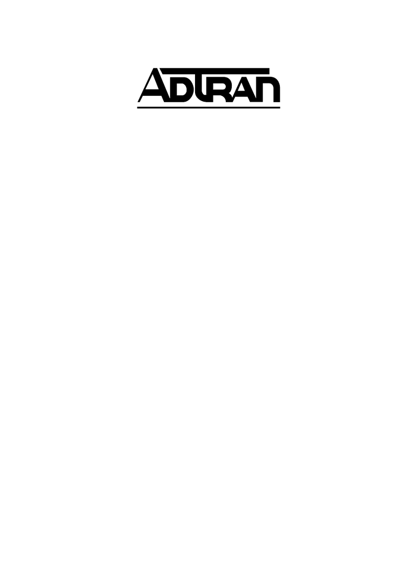 ADTRAN 1200068L1 HS Series User manual