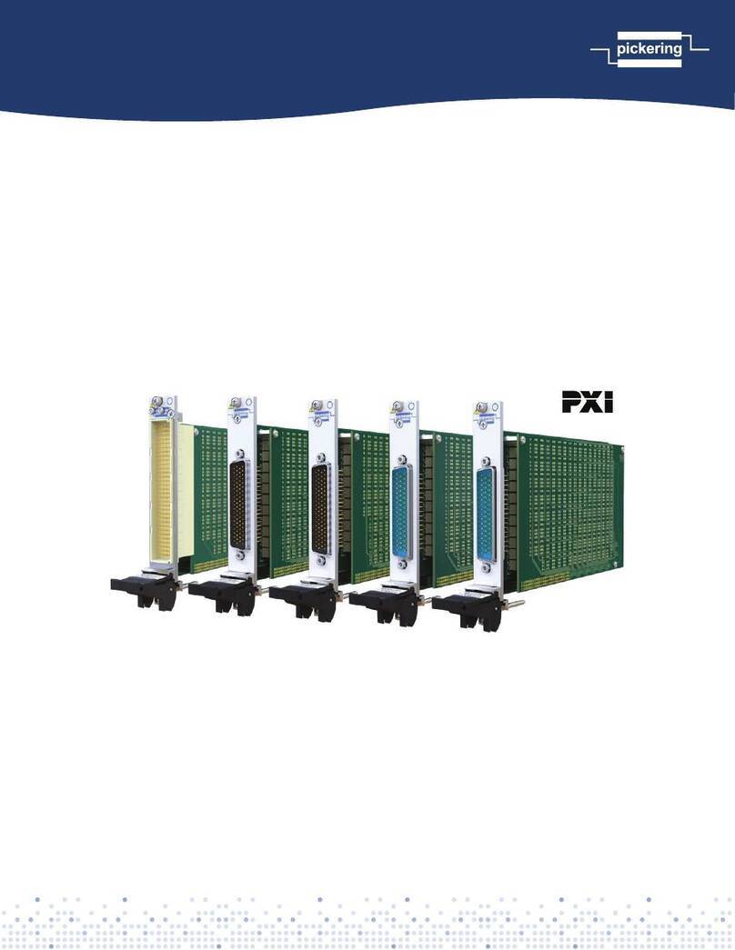 Pickering 40-575A User manual