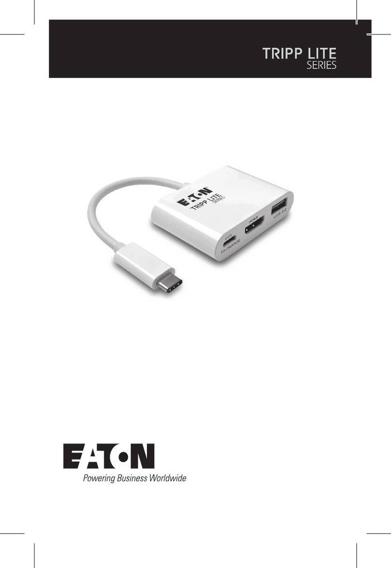 Eaton TRIPP LITE U444-06N-HU-C owner's manual