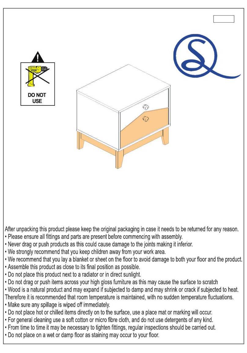 Seconique CODY Assembly instructions