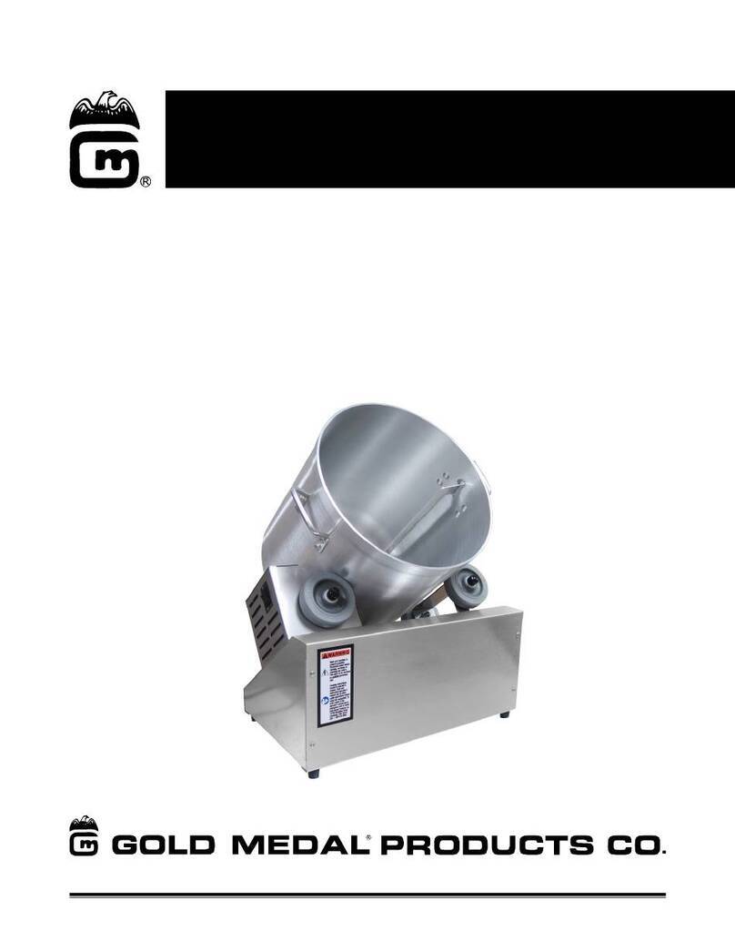 Goldmedal Cheddar Easy Deluxe Tumbler User manual