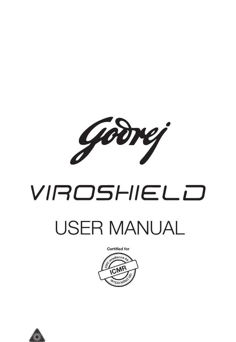 Godrej VIROSHIELD user manual