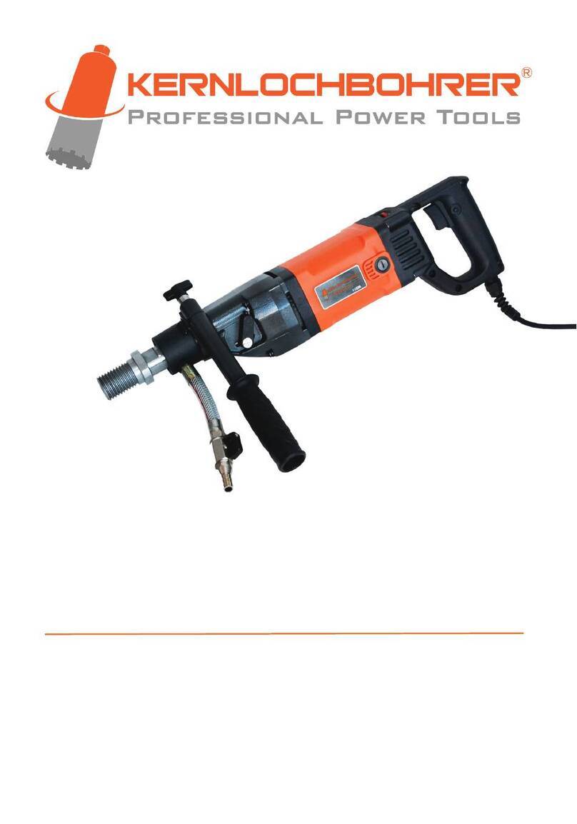 Kernlochbohrer DKB Series operating instructions