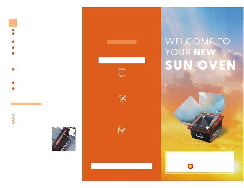 SUN OVEN All American Sun Oven User manual