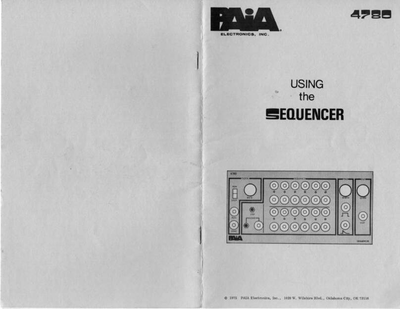 Paia 4780 Using