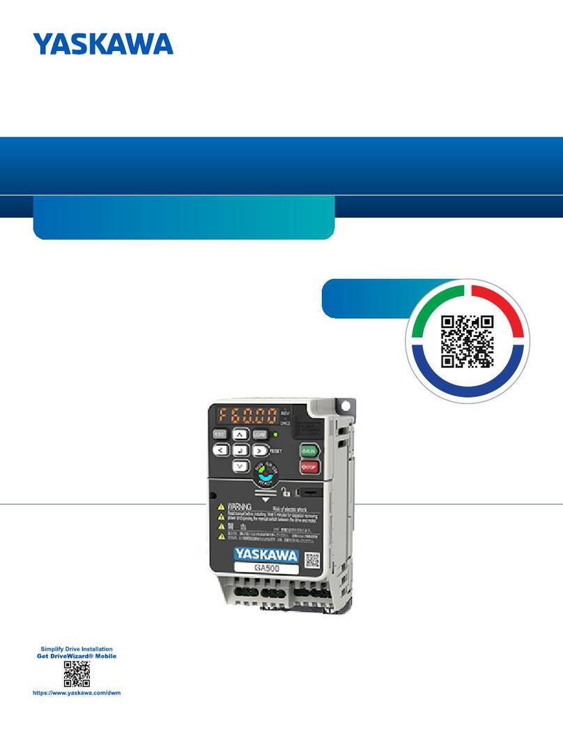 YASKAWA GA500 series Maintenance & troubleshooting