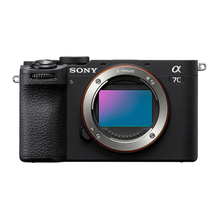 Sony Alpha 7C II User manual