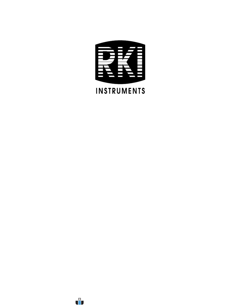 RKI Instruments 30-0951RK LEL Operator's manual