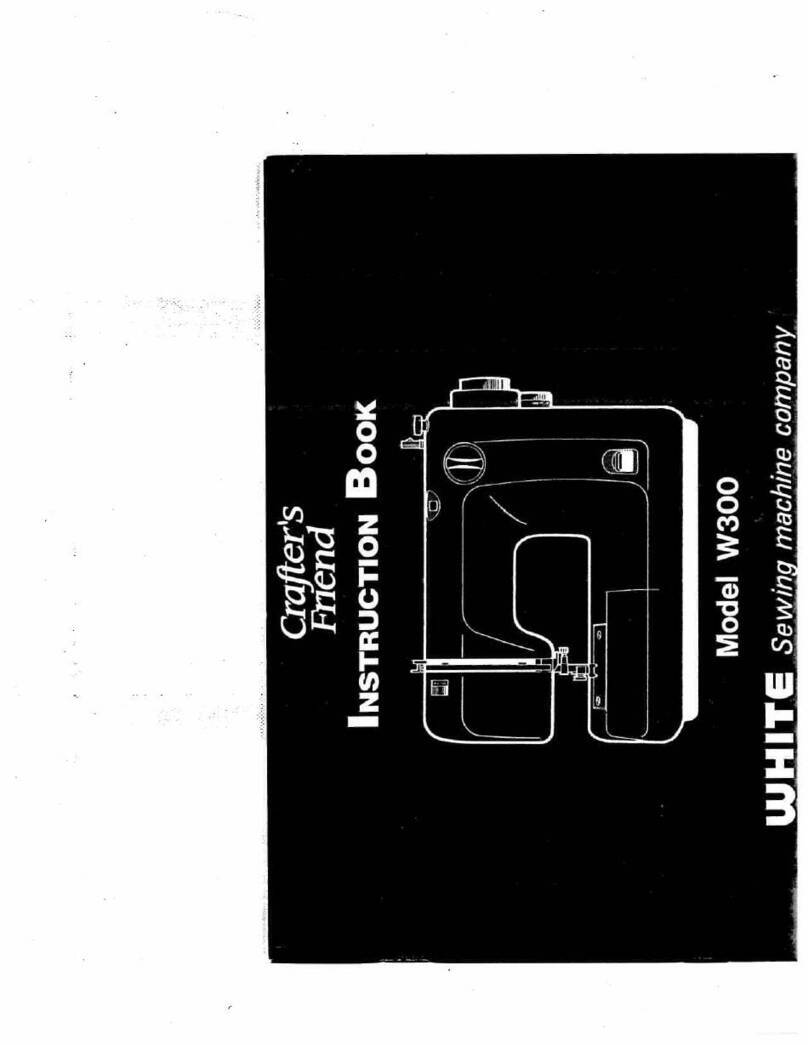 White Crafter's Friend W300 User manual