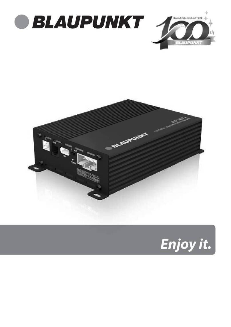Blaupunkt GTD 1407 A Operating and installation instructions