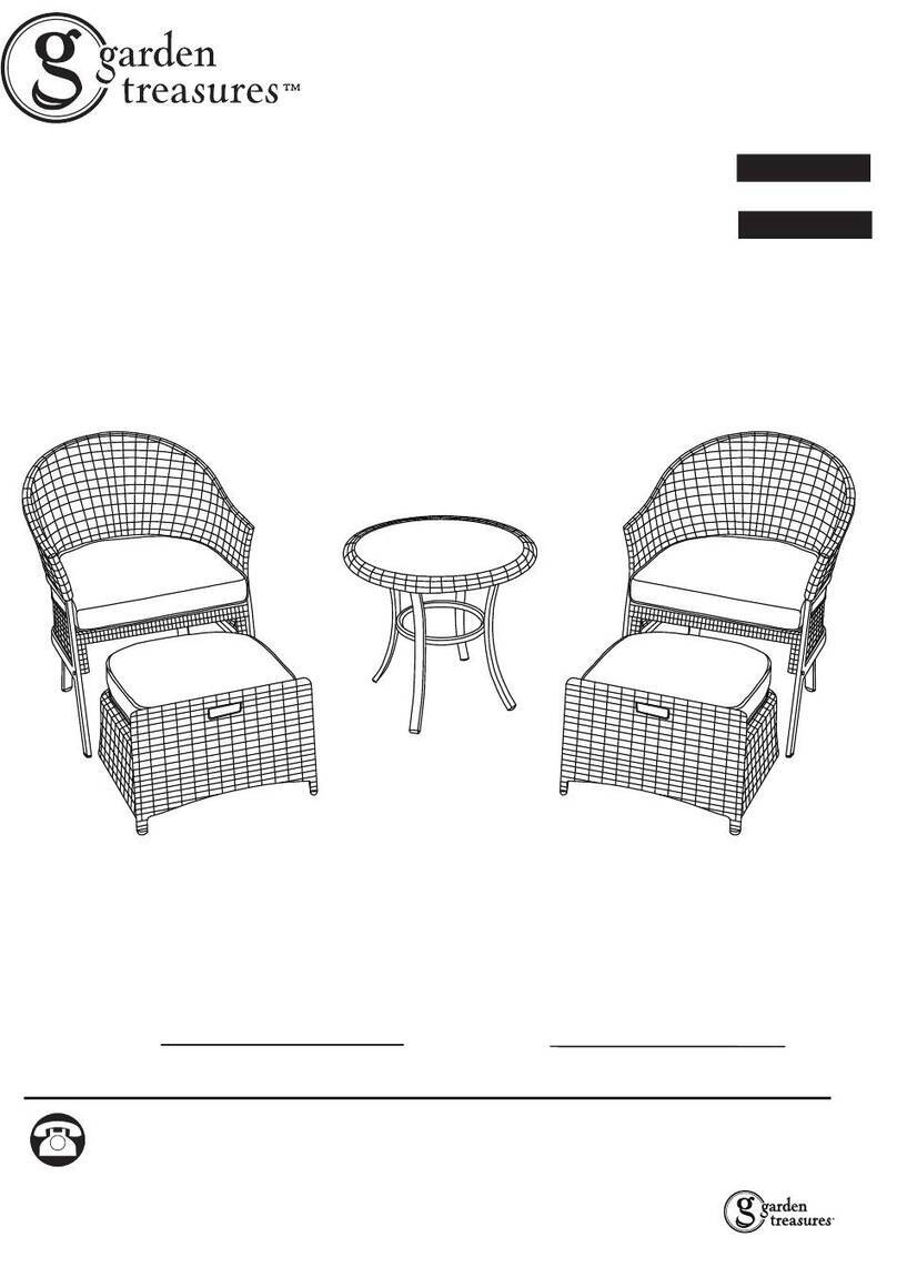 Garden Treasures FRS10005 manual Garden Treasures FRS10005 manual
