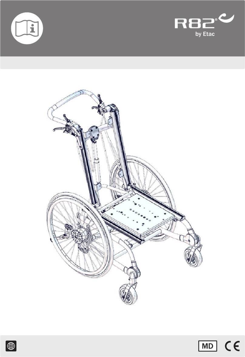 Etac R82 Combi Frame:x User manual