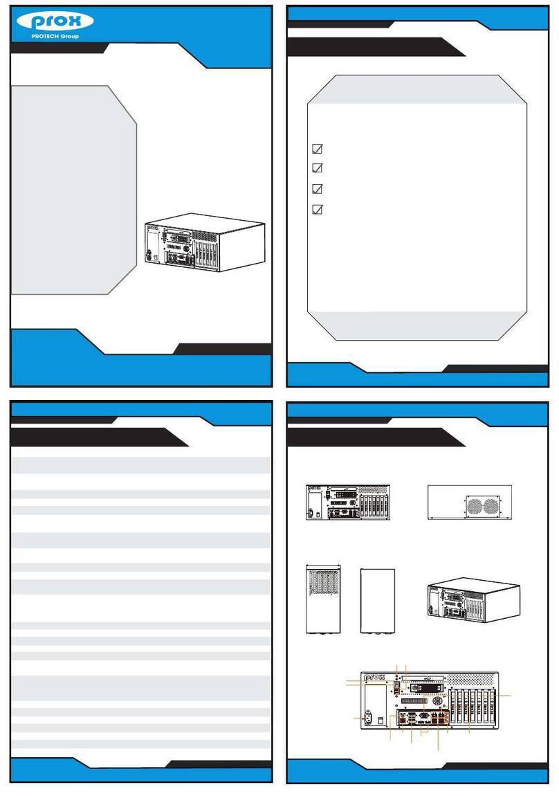 protech prox BC-2602 Quick reference guide