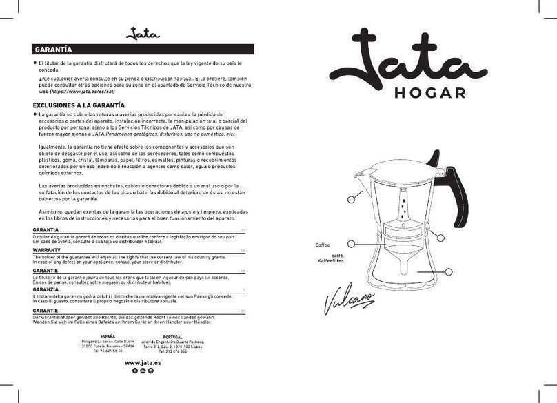 Jata hogar HCAF2006 Instructions of use