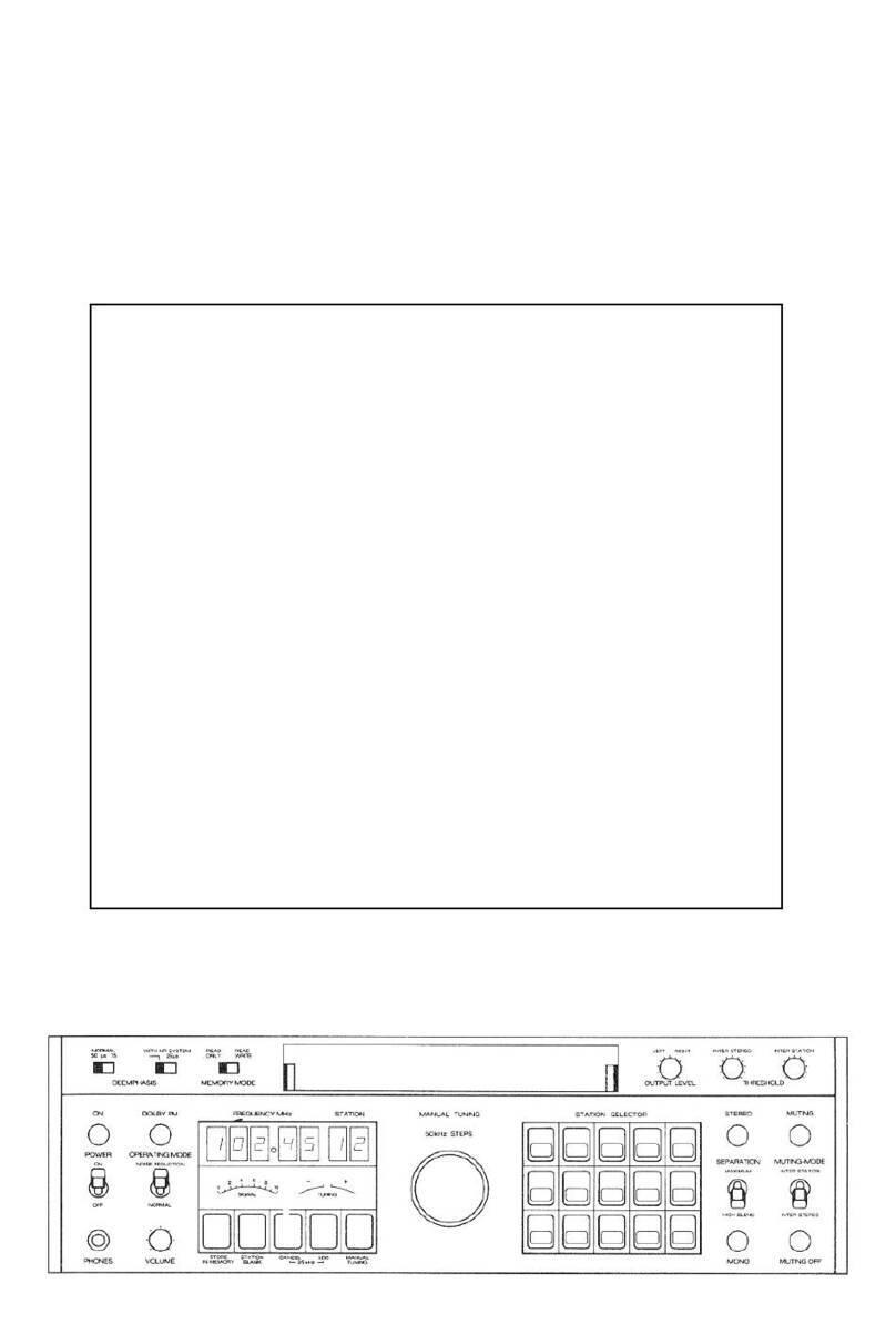 Lost Audio B-DAB-760 manual