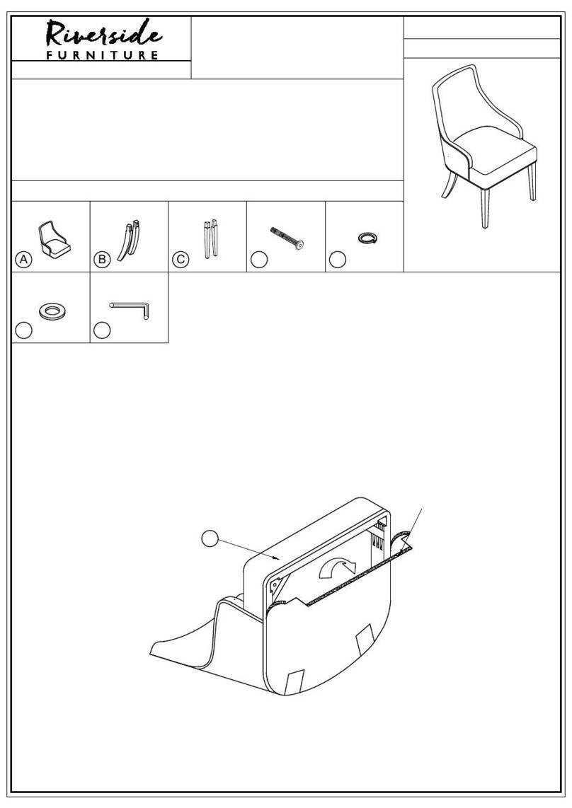 Riverside Furniture Swoop 92600 Assembly instructions Riverside Furniture Swoop 92600 Assembly instructions