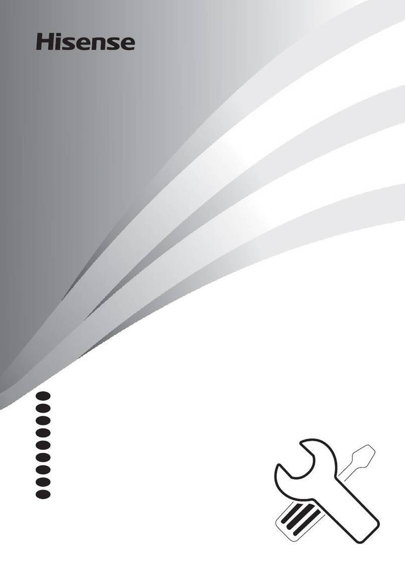 Hisense HAS949BSC installation manual