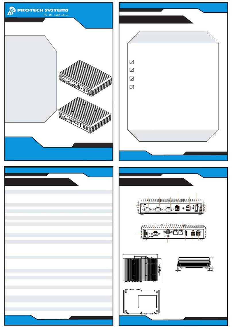 Protech Systems BS-E098 Quick reference guide