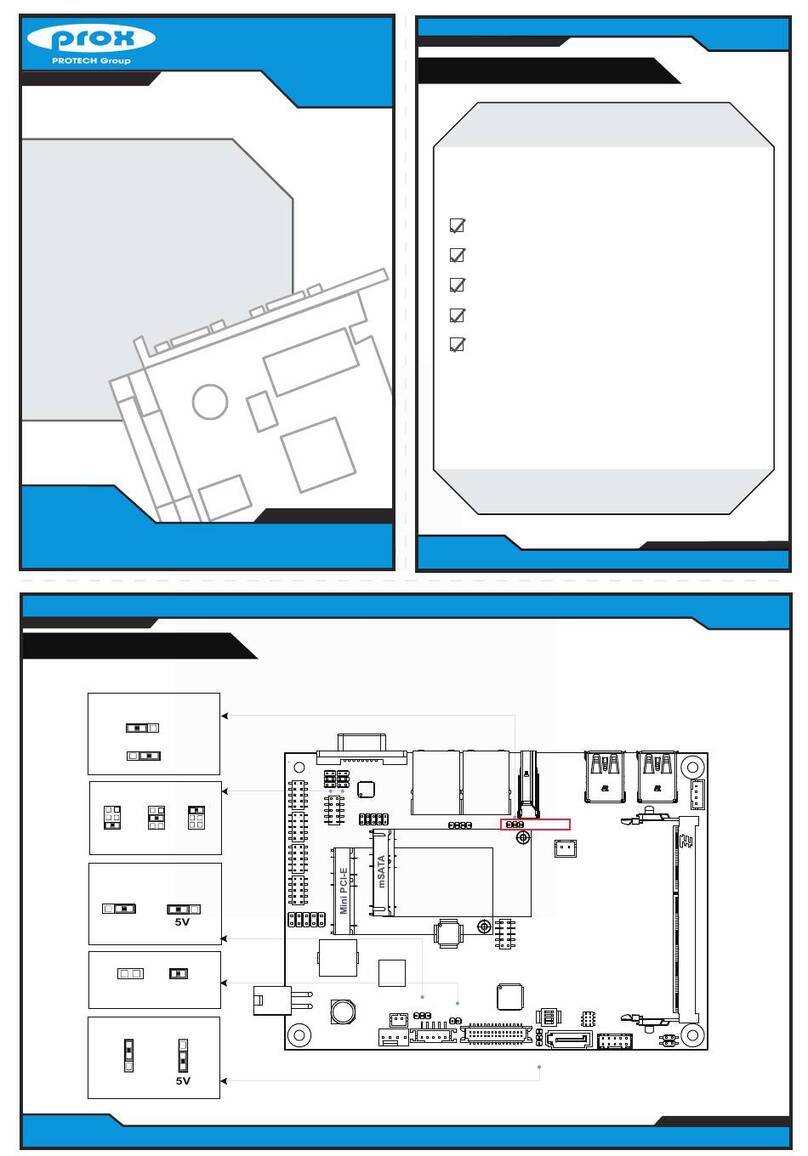 protech prox BE-0986 Quick reference guide