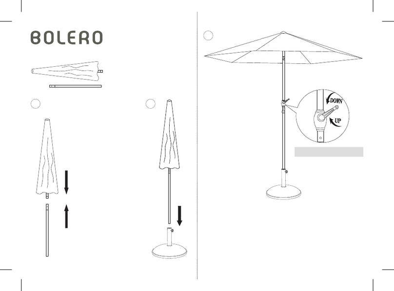 BOLERO Seville FU503 Assembly instructions