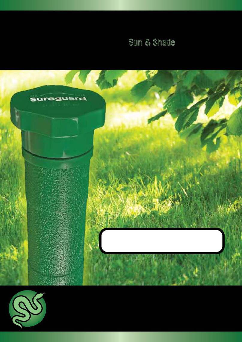 Sureguard Sun & Shade 354 User instructions