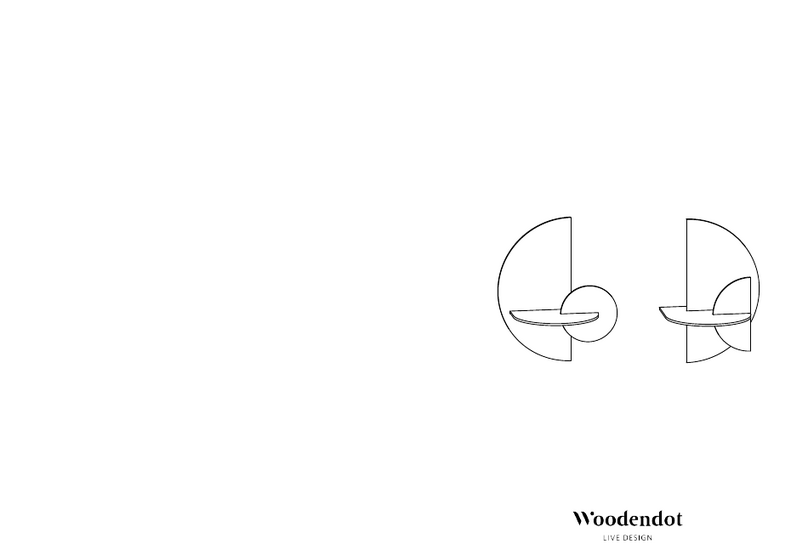 Woodendot Alba Floating nightstand Assembly instructions