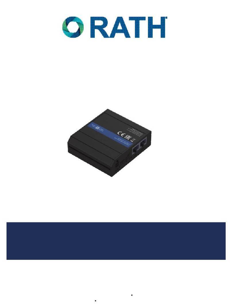 Rath SmartView 2100-SVCELLU Installation & operation manual