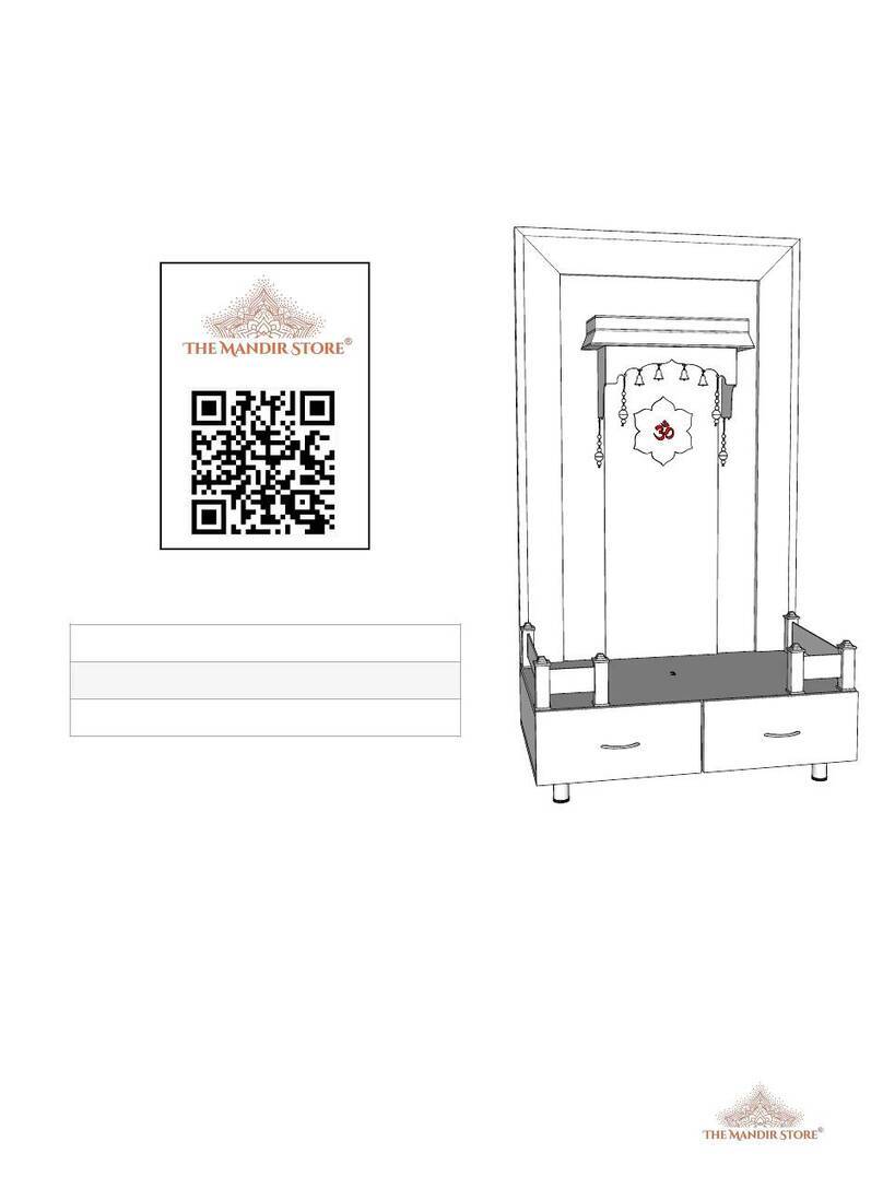 The Mandir Store MWC-08-108-301-603622 Assembly guide