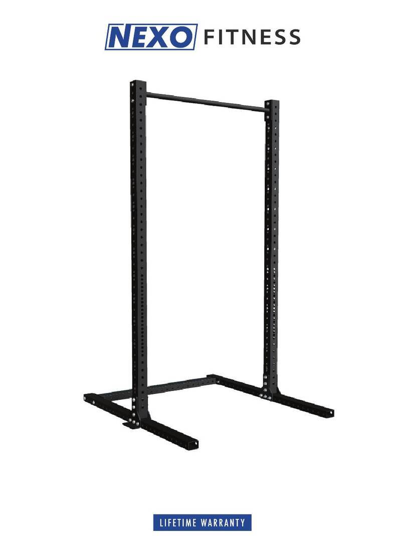 Nexo N300 Commercial Squat Stand Assembly instructions
