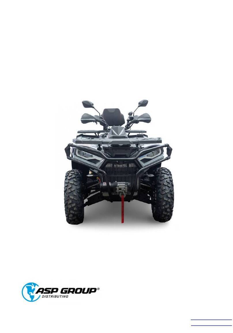 ASP LINHAI 650L 4x4 ProMax Owner's/operator's manual